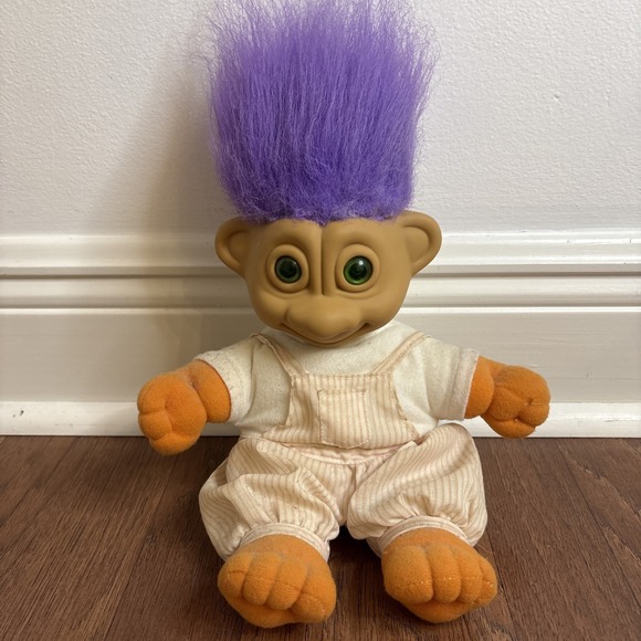 Other - RARE - Works! Vintage 1992 Soma Troll Doll with Light Up Eyes - See Video
